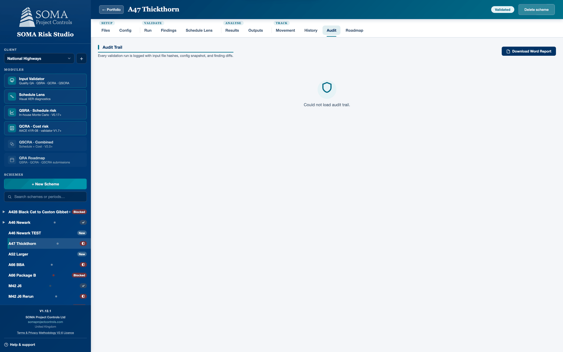 Audit log — every action, every release, cryptographically chained